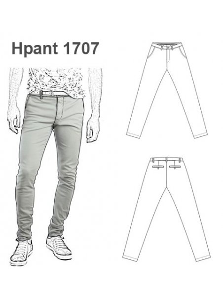 PANTALON PITILLO HOMBRE 1707