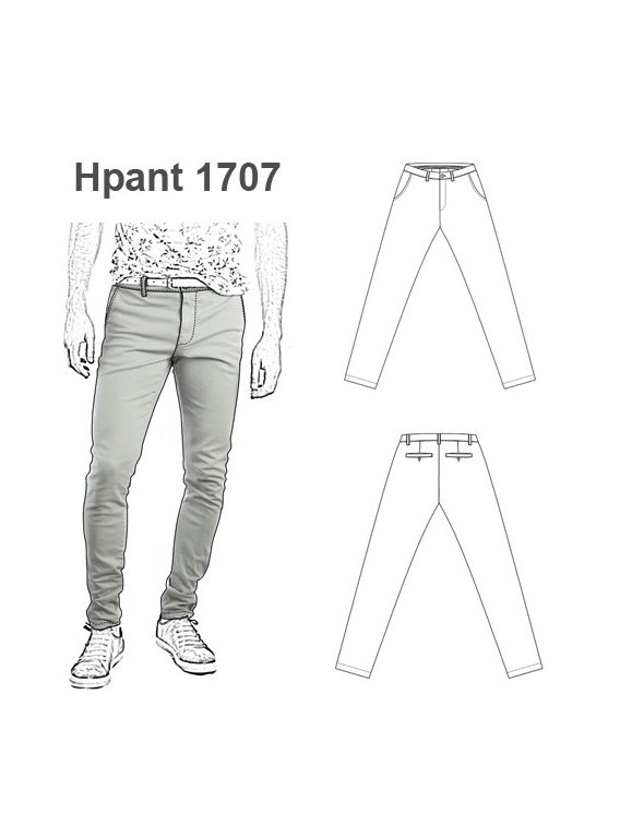 PANTALON PITILLO HOMBRE 1707