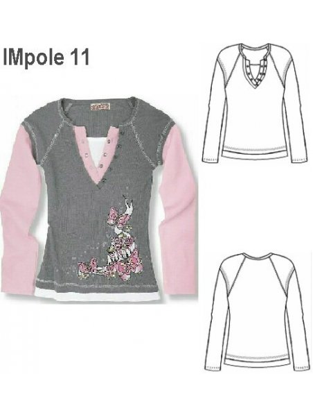 POLERA DOBLE ESCOTE 