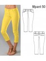PANTALON CAPRI MUJER 0950