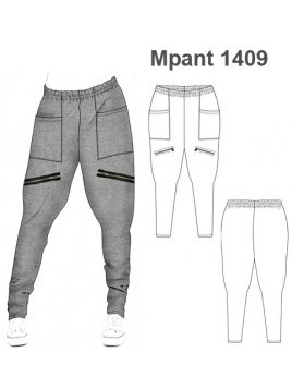 PANTALON HAREM MUJER 1409