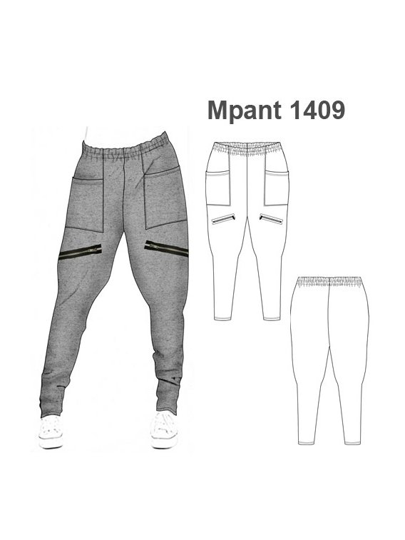 PANTALON HAREM MUJER 1409