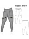 PANTALON HAREM MUJER 1409