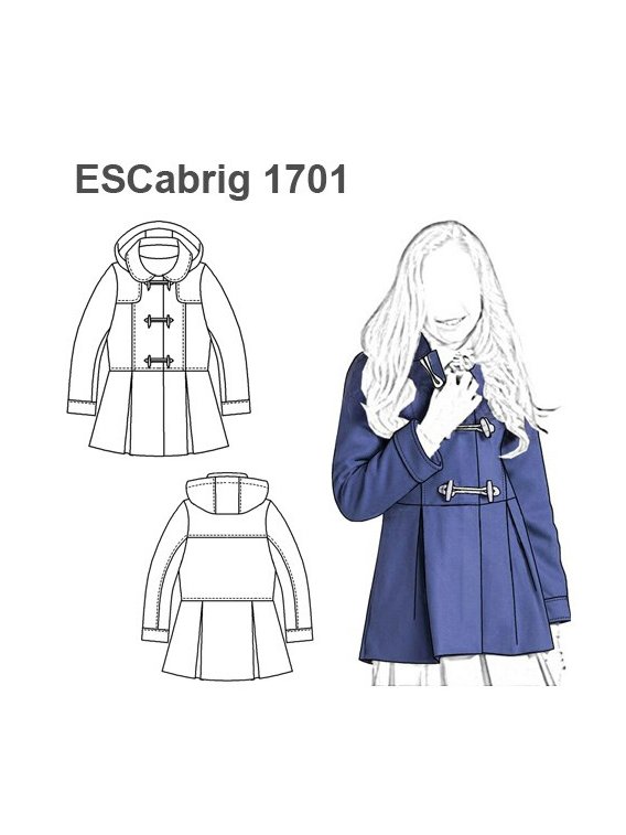 ABRIGO MONTGOMERY  ESCOLAR 1701