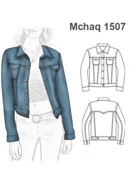 MOLDES PATRONES CHAQUETA CAMPERA CAZADOR