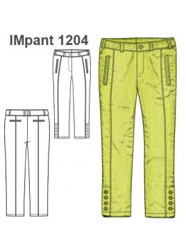 PANTALON RECTO NIÑA 1204