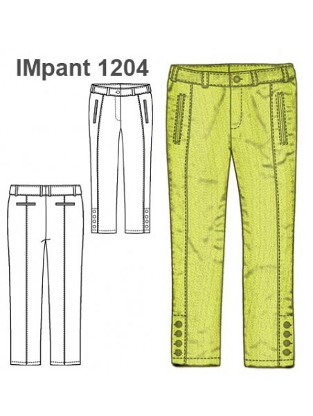 PANTALON RECTO NIÑA 1204