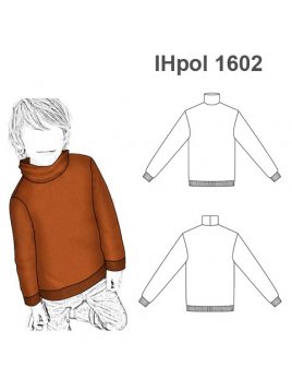 POLERON BASICO NIÑO 1602