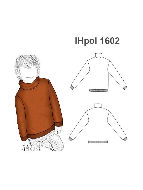 POLERON BASICO NIÑO 1602