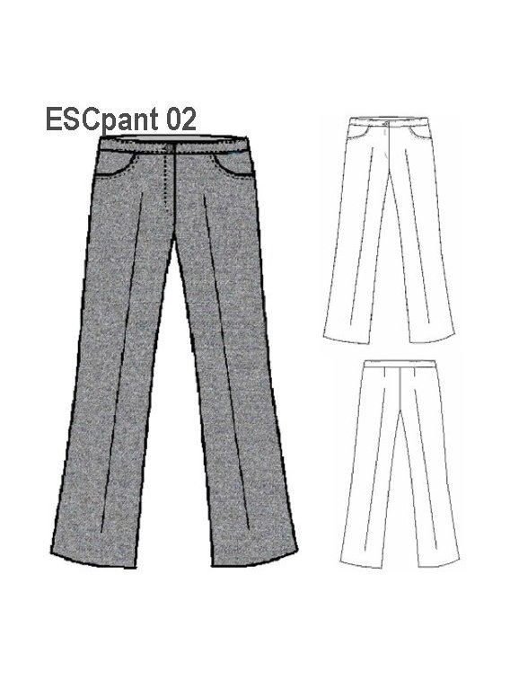 PANTALON ELASTIZADO ESCOLAR  0902