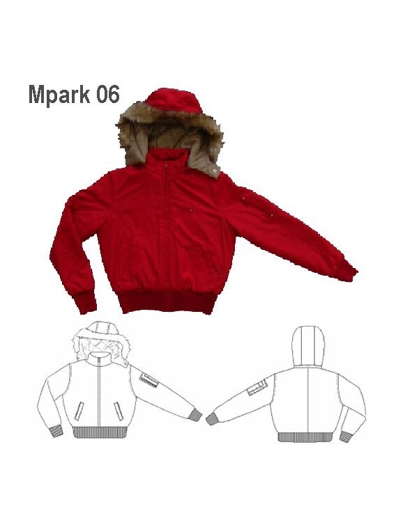 PARKA CON PIEL MUJER,