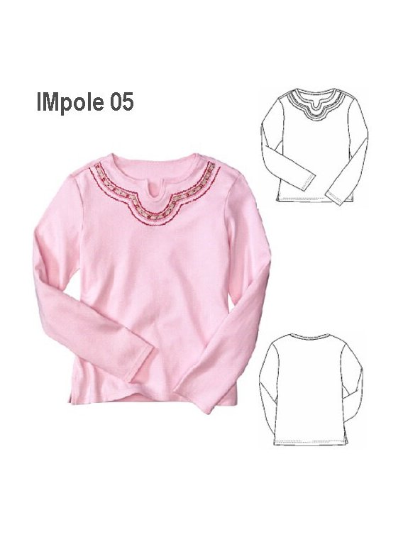 POLERA BORDADO 