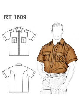 CAMISA GUARDIA SEGURIDAD RT 1609