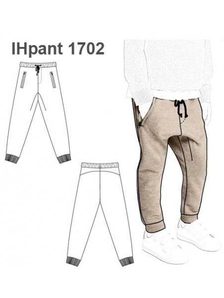 PANTALON BUZO URBANO NIÑO 1702