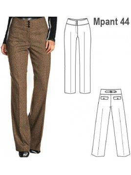 PANTALON CLASICO MUJER 0944