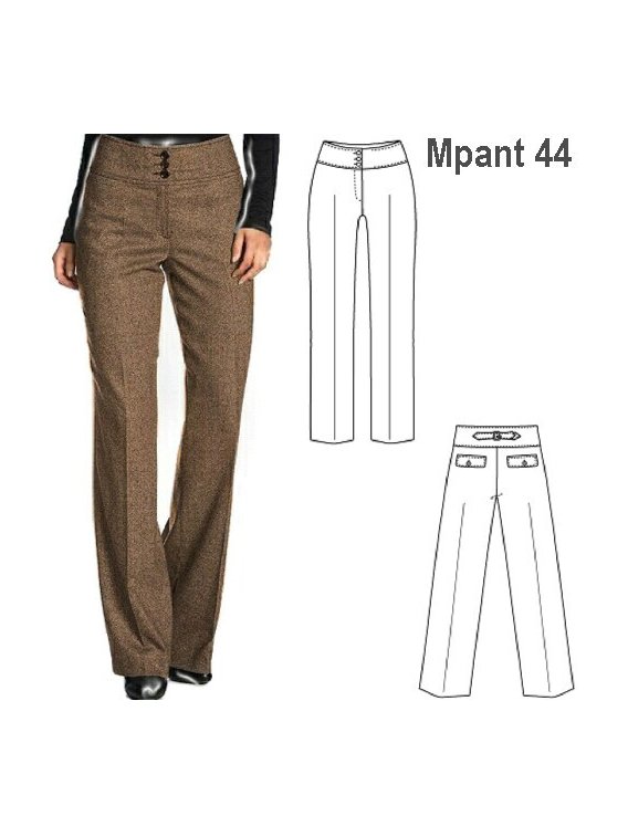 PANTALON CLASICO MUJER 0944
