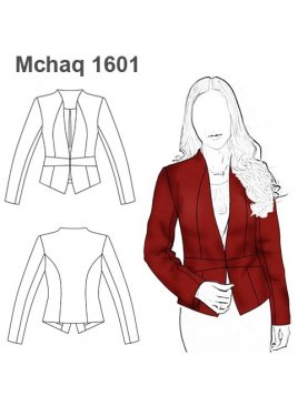 CHAQUETA BLAZER MUJER 1601