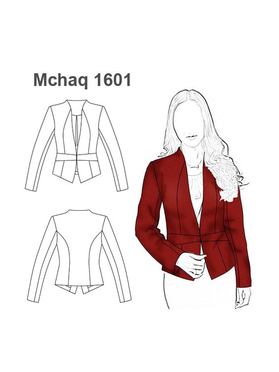 CHAQUETA BLAZER MUJER 1601