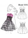 VESTIDO CINTURA AJUSTADA MUJER.