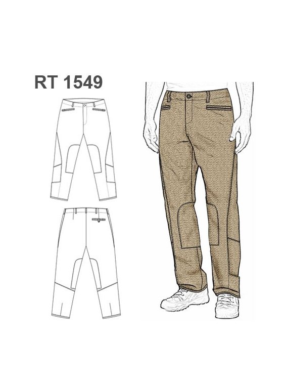 PANTALON TRABAJO TACTICA RT 1549