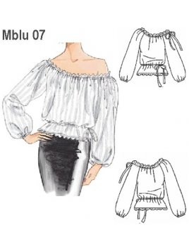 BLUSA GLOBO MUJER