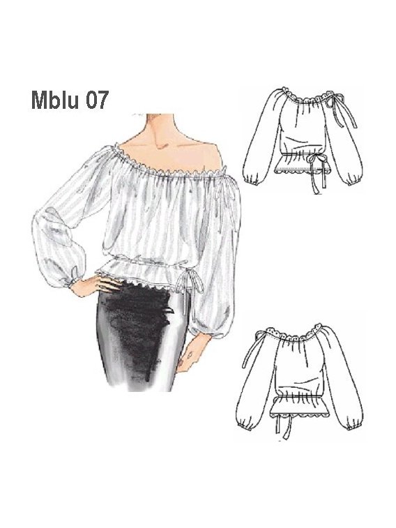 BLUSA GLOBO MUJER