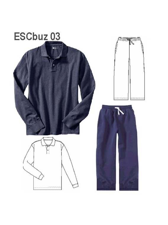 BUZO CUELLO UNISEX.