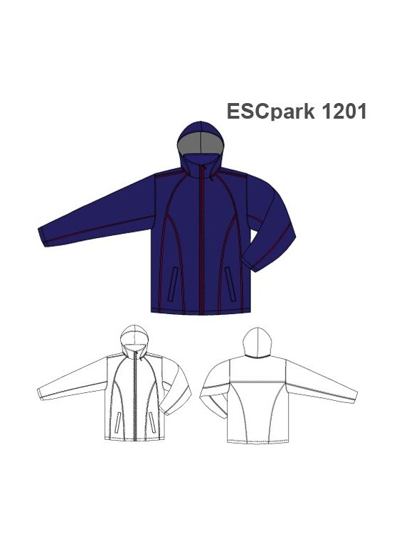 PARKA CORTES ESCOLAR 1201