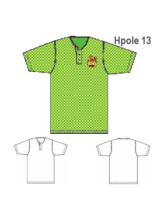 POLERA VIVO HOMBRE, CUELLO VIVO CON PATA