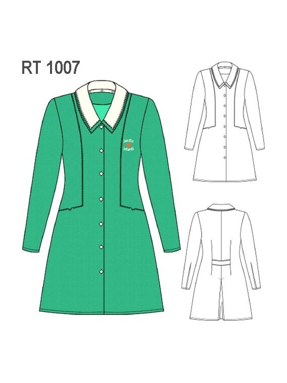 DELANTAL PARVULARIA RT 1007