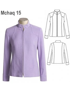 CHAQUETA MAO Y CIERRE MUJER, FORRO 