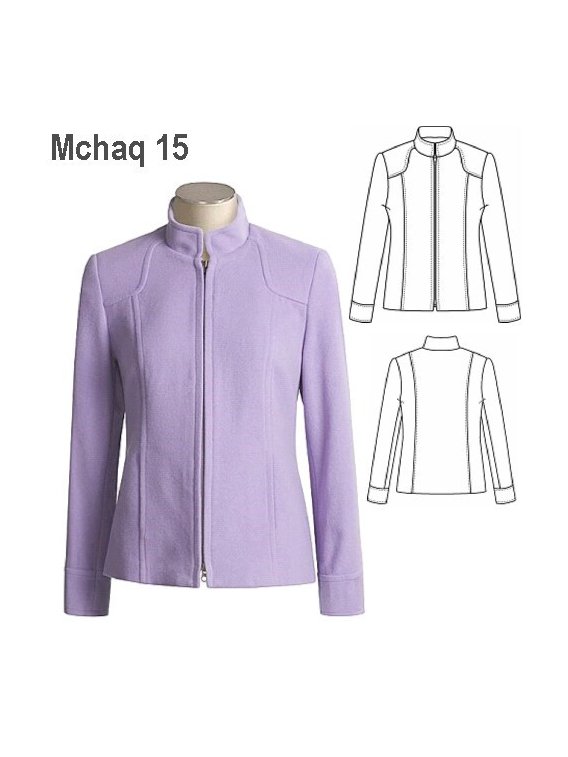 CHAQUETA MAO Y CIERRE MUJER, FORRO 