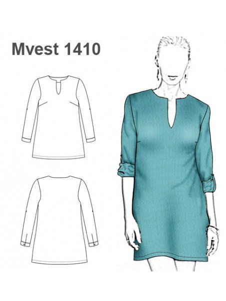 VESTIDO BASICO MUJER