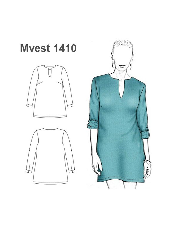 VESTIDO BASICO MUJER