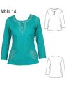 BLUSA TIPO TUNICA 