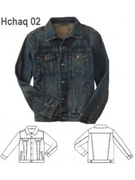 CHAQUETA MEZCLILLA HOMBRE,