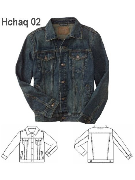 CHAQUETA MEZCLILLA HOMBRE,