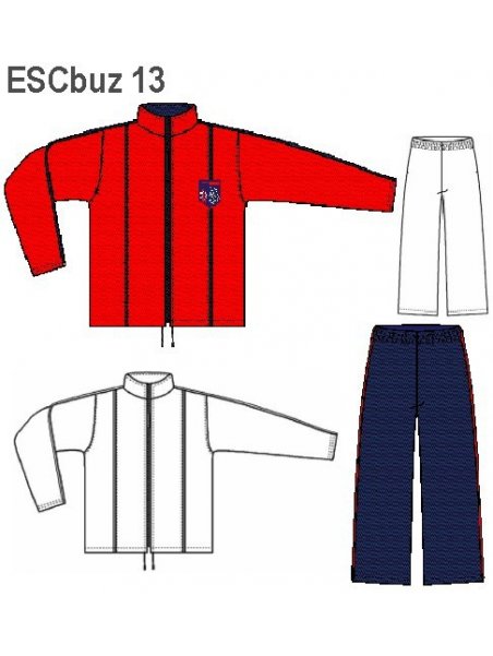 BUZO APLICACION  VIVOS UNISEX, 