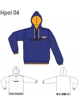 POLERON SEMI ABIERTO HOMBRE 0904