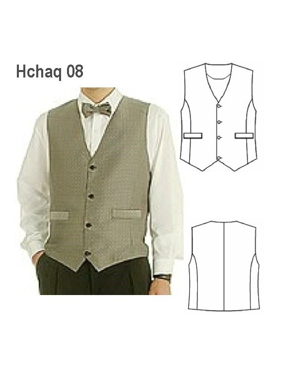 CHALECO DE VESTIR HOMBRE,