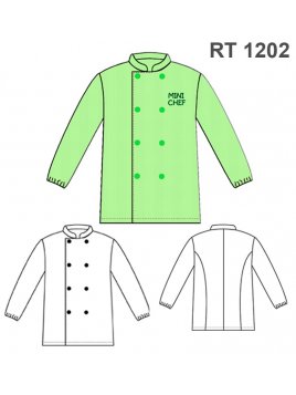 CHAQUETA CHEF INFANTIL RT1202