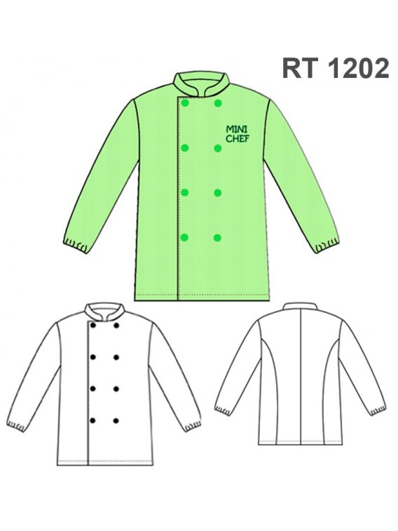 CHAQUETA CHEF INFANTIL RT1202