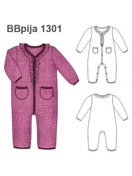 PIJAMA ENTERITO BEBE 1301
