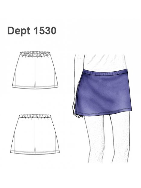 DEPORTE FALDA SHORT 1530