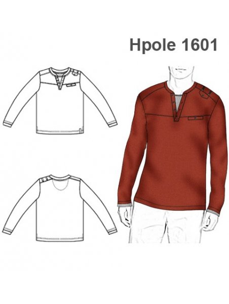 POLERA HOMBRE 1601