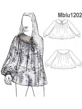 BLUSA FORMA REDONDEADA