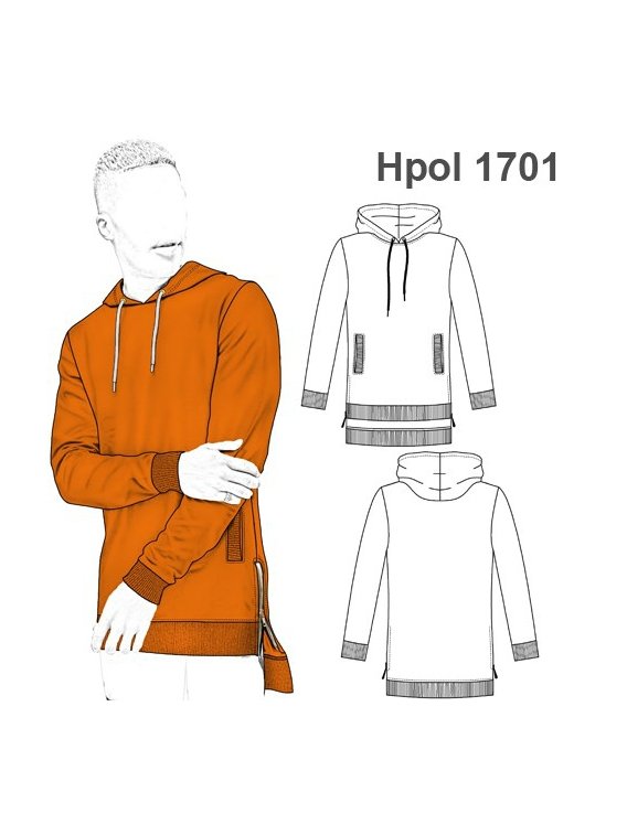 POLERON LARGO HOMBRE 1701