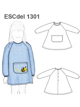 DELANTAL PARVULO ESCOLAR 1301