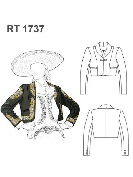 CHAQUETA CHARRA RT 1737