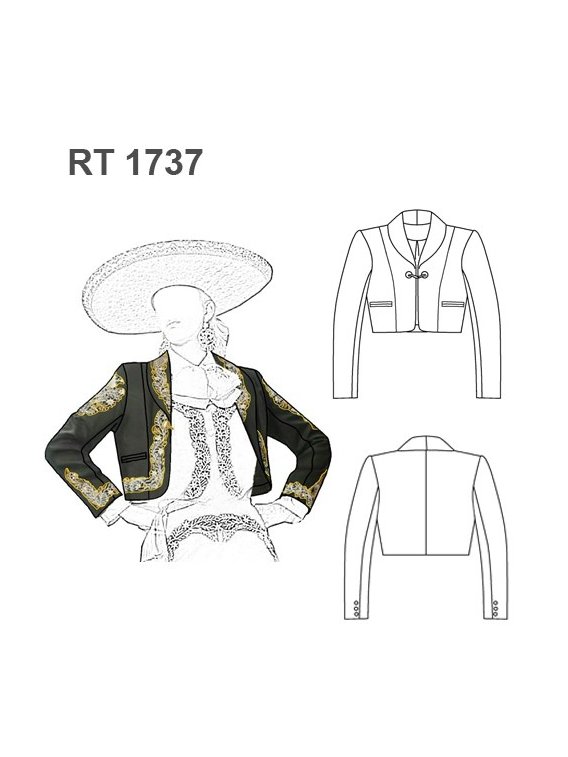 CHAQUETA CHARRA RT 1737